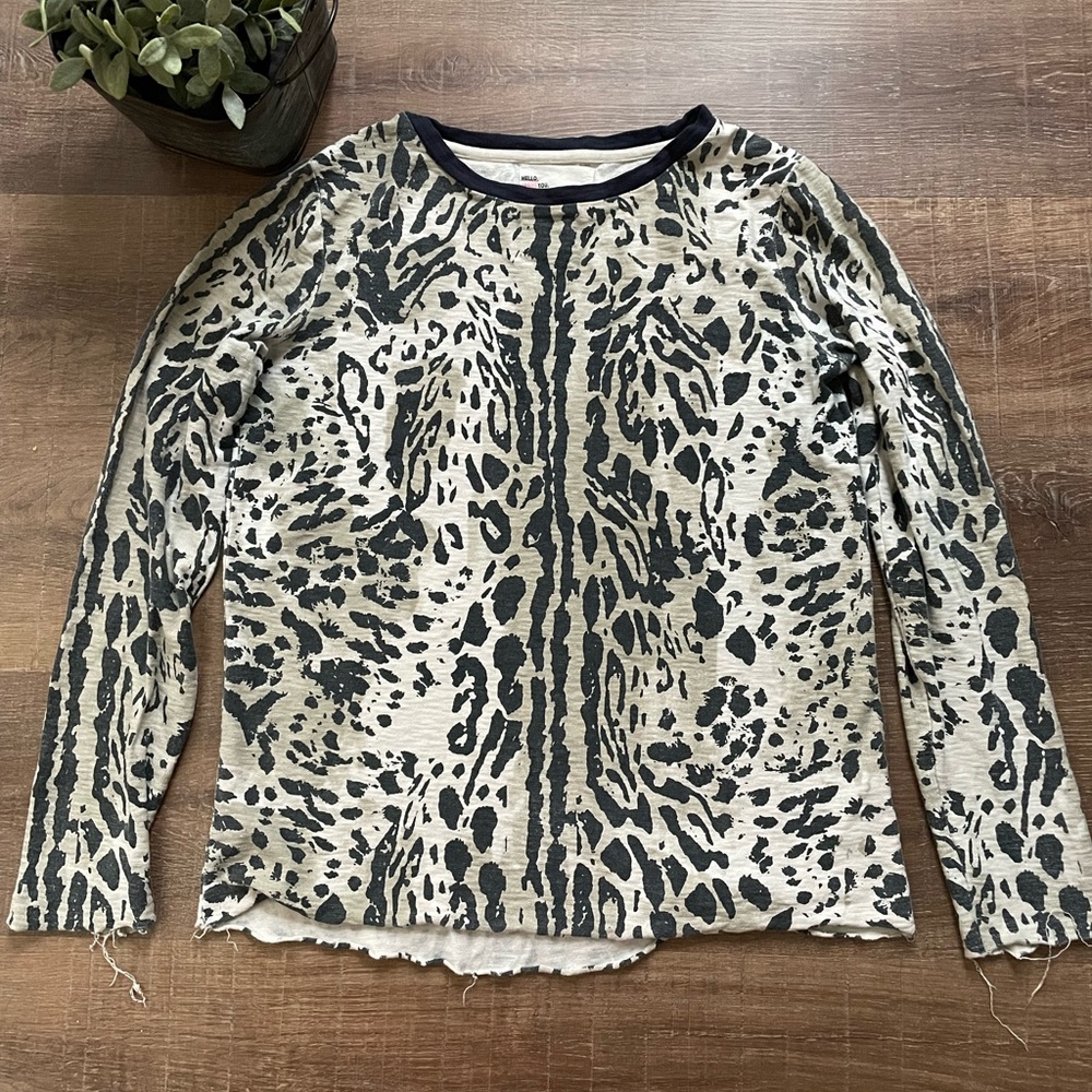 Leon & Harper leopard sweatshirt